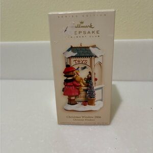 Hallmark Christmas Window 2006 Ornament Box